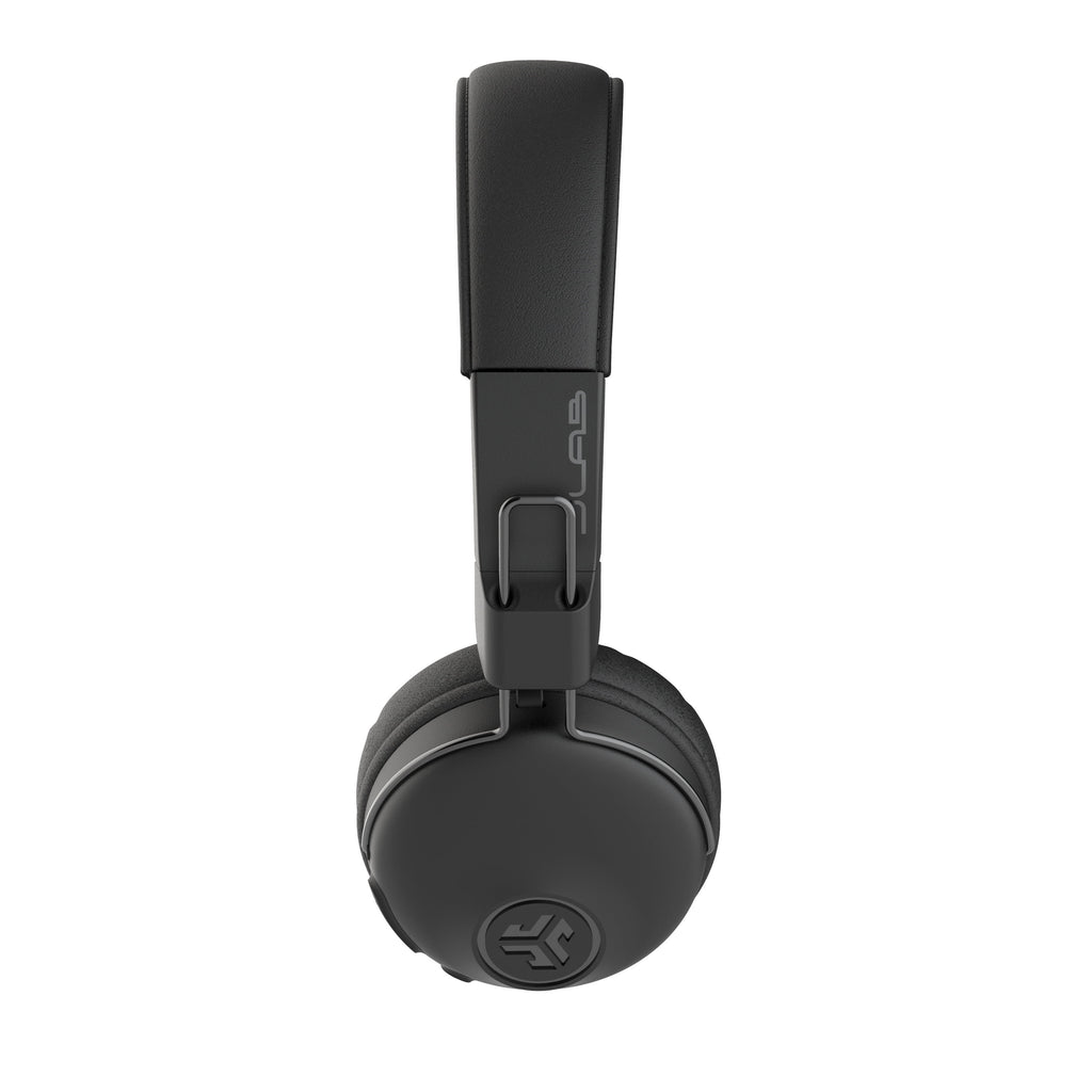 Studio Bluetooth Wireless On-Ear Headphones | 30+ Hour Bluetooth 5 Playtime | EQ3 Sound | Ultra-Plush Faux Leather & Cloud Foam Cushions | Track and Volume Controls | Black