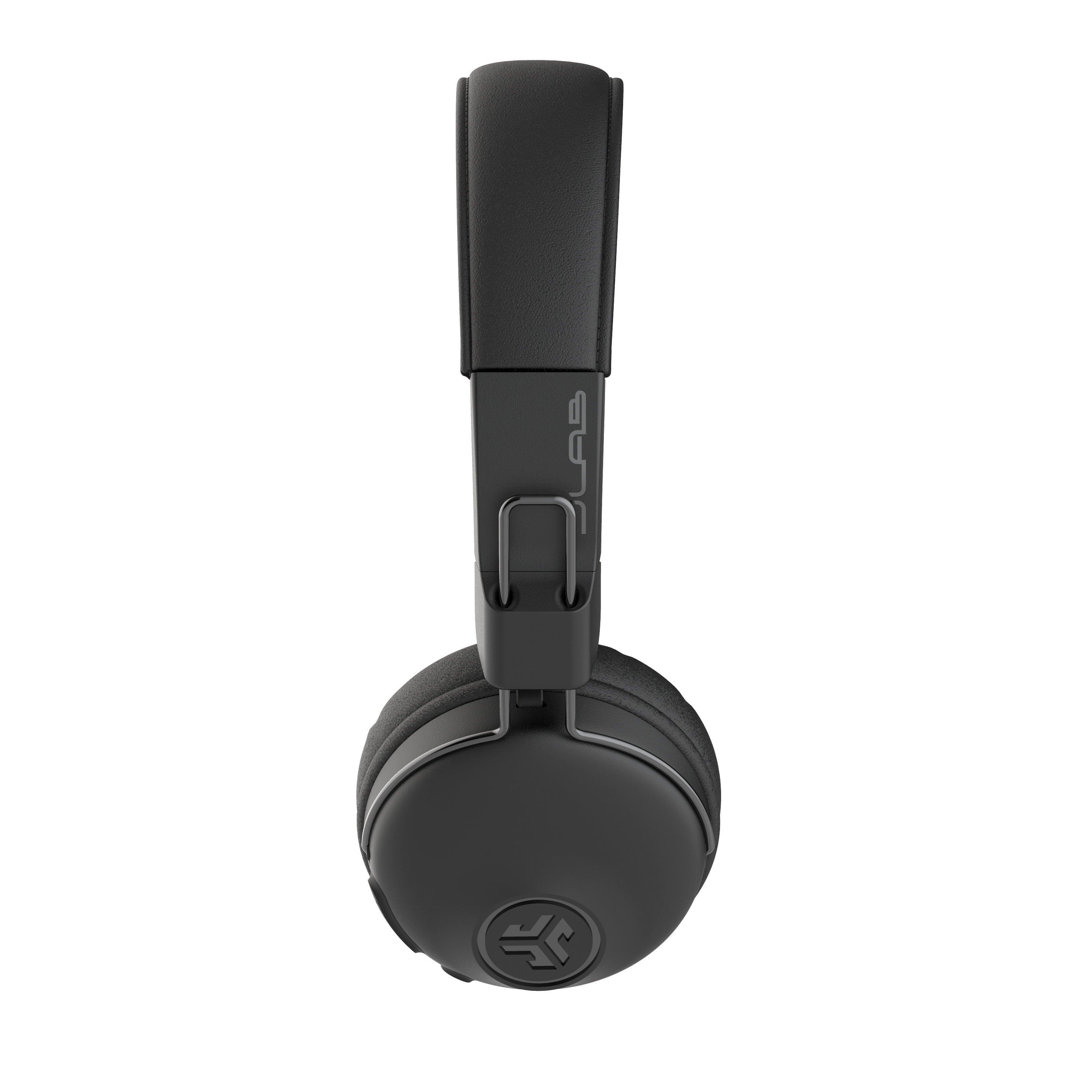 Studio Bluetooth Wireless On-Ear Headphones | 30+ Hour Bluetooth 5 Playtime | EQ3 Sound | Ultra-Plush Faux Leather & Cloud Foam Cushions | Track and Volume Controls | Black