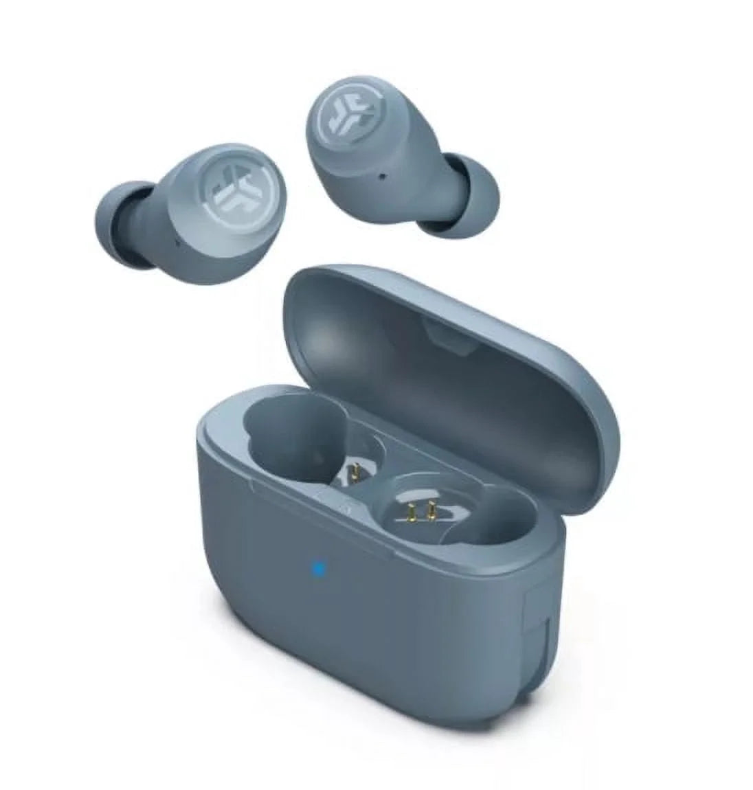 JLab GO AIR POP TRUE WIRELESS BLUETOOTH EARBUDS WITH 35+ HOURS PLAYTIME CUSTOMIZABLE EQ FAST CHARGING INTEGRATED CABLE TOUCH CONTROLS