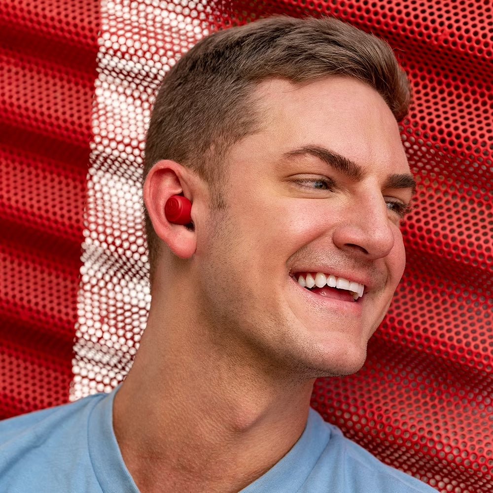 Go Air Pop Bluetooth Earbuds, True Wireless with Charging Case