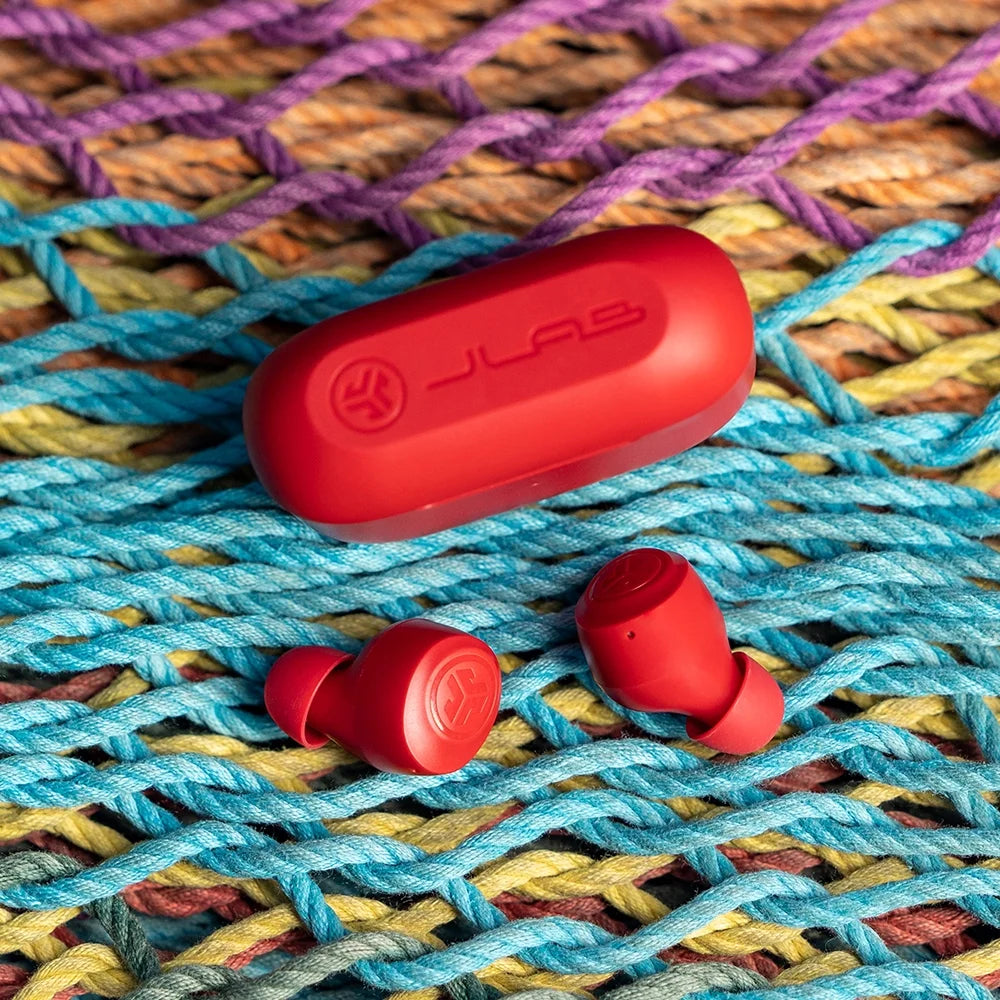Go Air Pop Bluetooth Earbuds, True Wireless with Charging Case