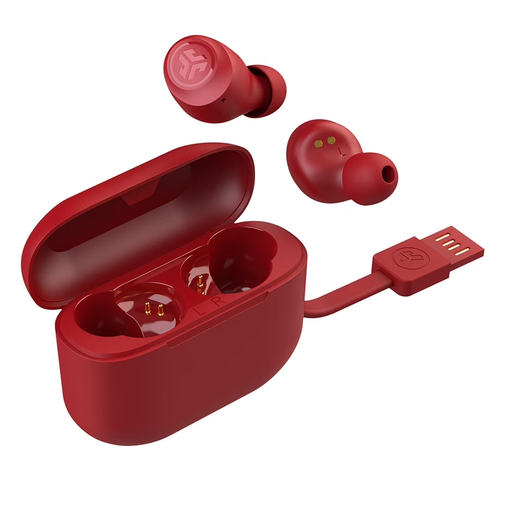 Go Air Pop Bluetooth Earbuds, True Wireless with Charging Case