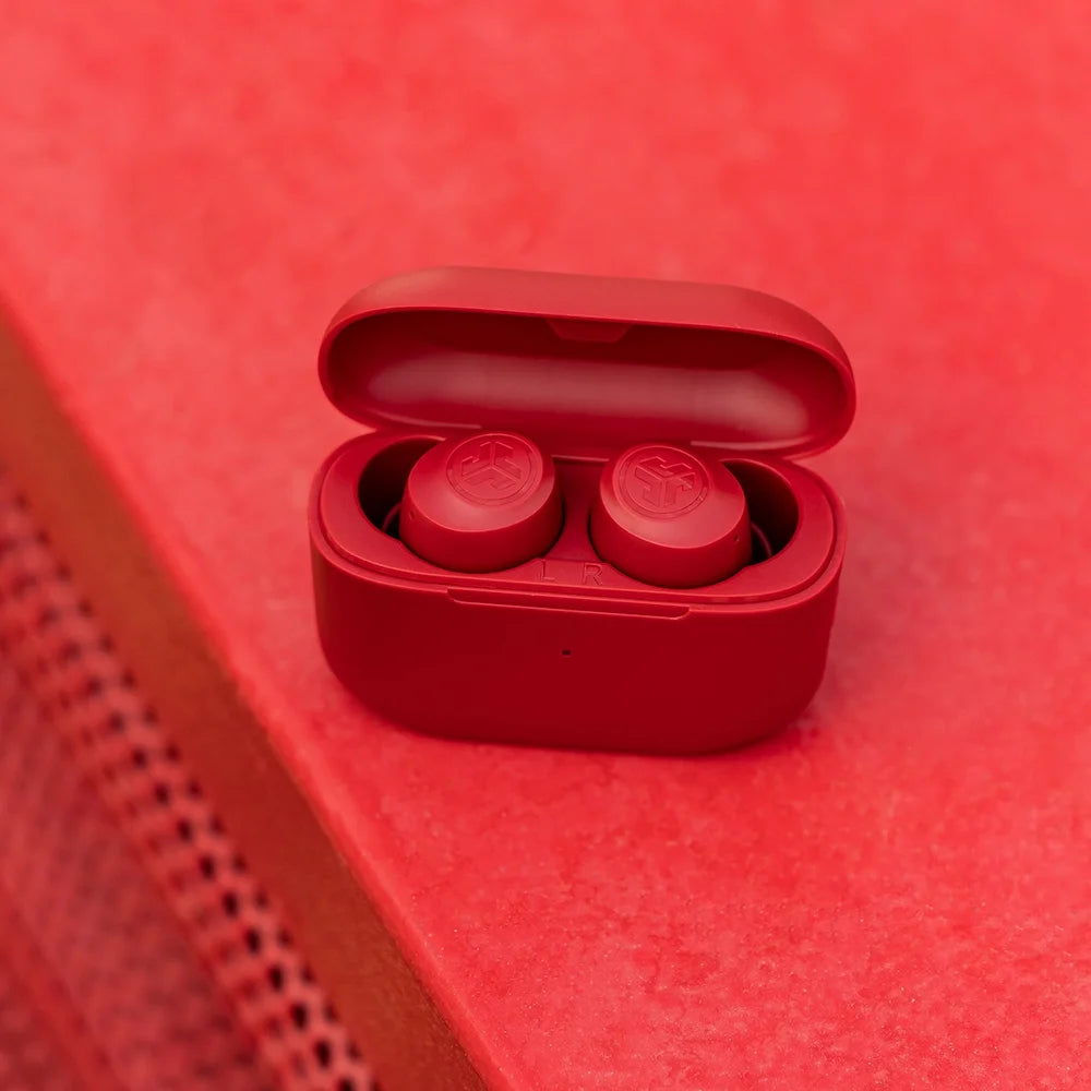 Go Air Pop Bluetooth Earbuds, True Wireless with Charging Case