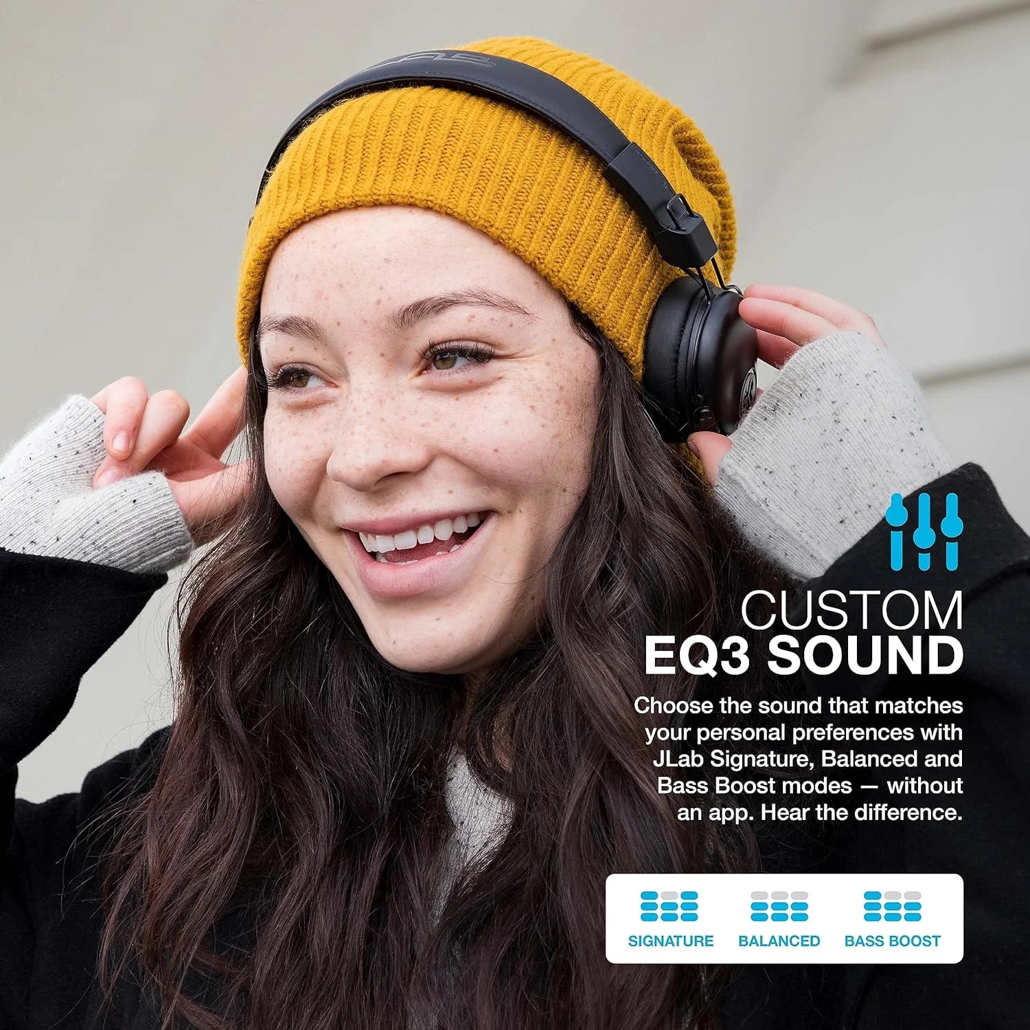 Studio Bluetooth Wireless On-Ear Headphones | 30+ Hour Bluetooth 5 Playtime | EQ3 Sound | Ultra-Plush Faux Leather & Cloud Foam Cushions | Track and Volume Controls | Black