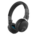 Studio Bluetooth Wireless On-Ear Headphones | 30+ Hour Bluetooth 5 Playtime | EQ3 Sound | Ultra-Plush Faux Leather & Cloud Foam Cushions | Track and Volume Controls | Black